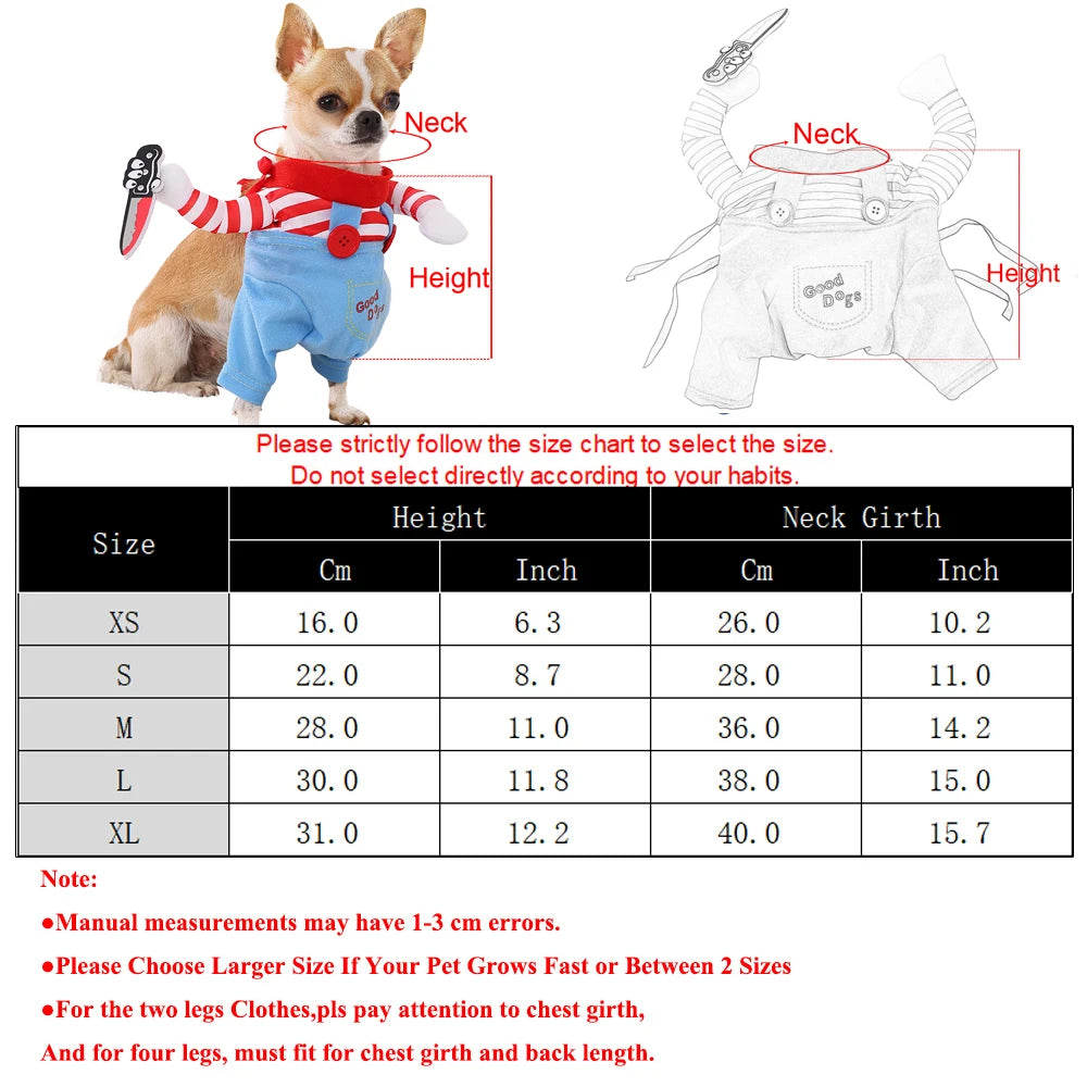 Halloween engraçado roupas para cães pequenos médios grandes gatos cosplay animais de estimação vestir-se filhote de cachorro pulôver chihuahua traje festa roupas para animais de estimação