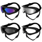 Óculos de sol para cães ajustáveis, óculos de sol anti-uv, proteção para os olhos, preto, amplamente utilizado, suprimentos para cães de estimação