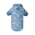 Camisola bonito do animal de estimação da impressão, roupa do cão, forma do filhote, trajes quentes do gato, colete chihuahua macio, mola