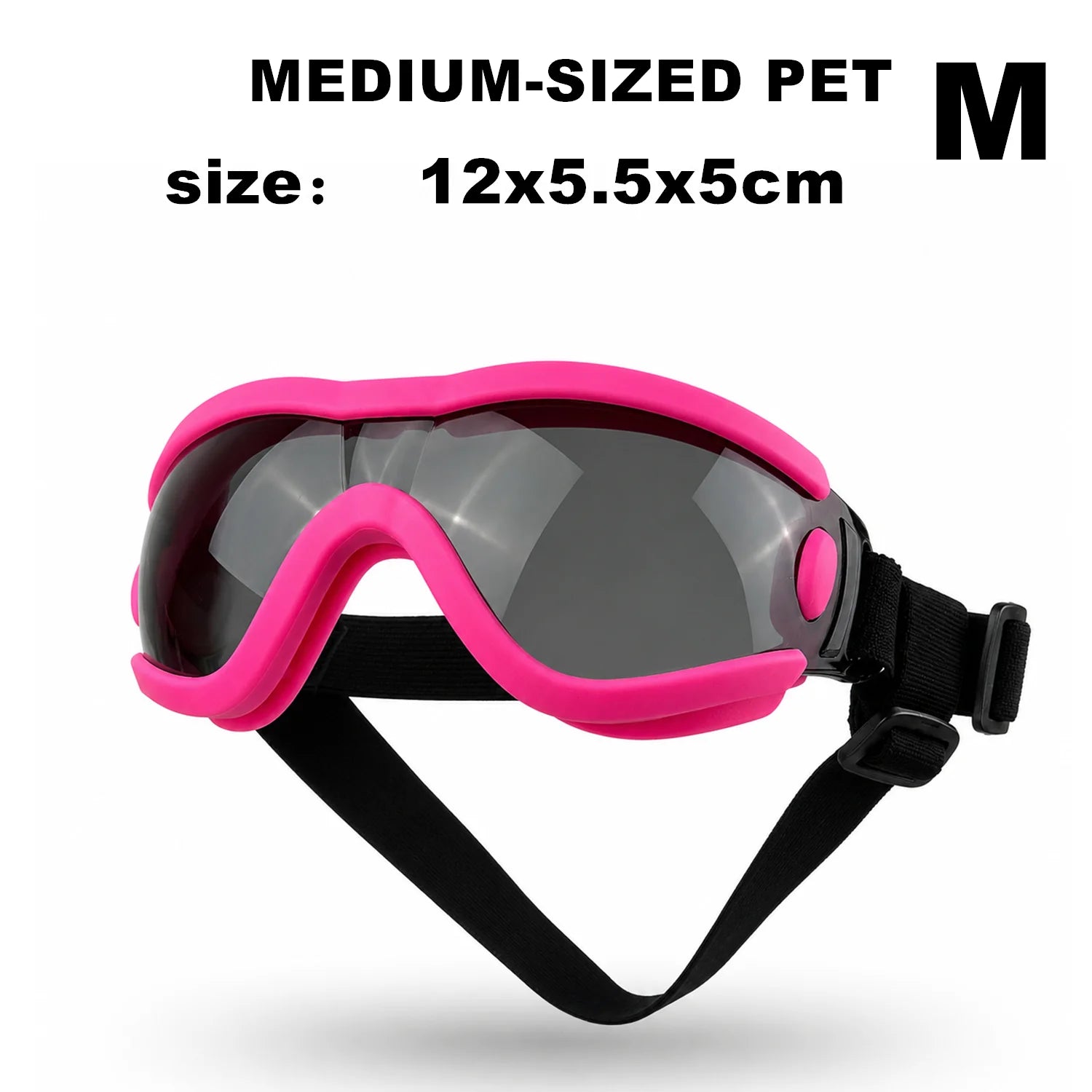 Óculos de Sol Ajustáveis para Cães, Proteção Anti-UV, Óculos de Sol para Animais de Estimação, Óculos de Sol para Cães Amplamente Utilizados, Acessórios para Cães