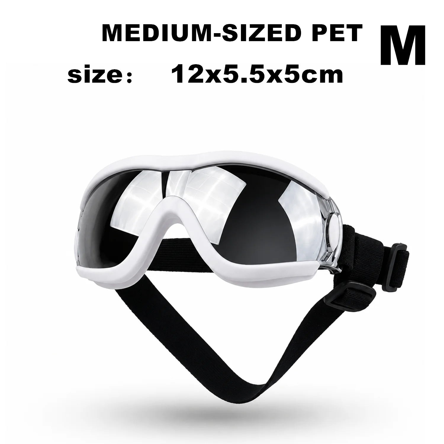 Óculos de Sol Ajustáveis para Cães, Proteção Anti-UV, Óculos de Sol para Animais de Estimação, Óculos de Sol para Cães Amplamente Utilizados, Acessórios para Cães