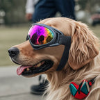 Óculos de sol para cães ajustáveis, óculos de sol anti-uv, proteção para os olhos, preto, amplamente utilizado, suprimentos para cães de estimação