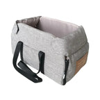 Assento de carro para cães pequenos, console central, assento impulsionador para animais de estimação, carro, filhote de cachorro, portátil, transportador de cães para gatos, bolsa de viagem de segurança