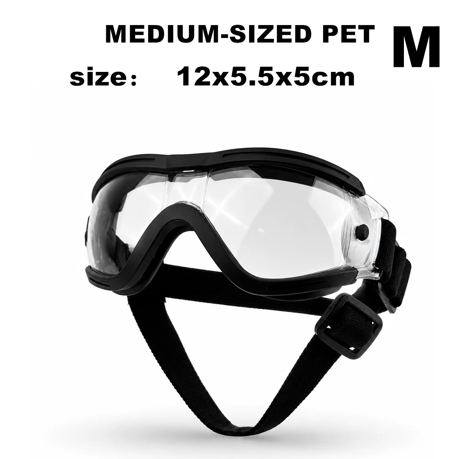 Óculos de Sol Ajustáveis para Cães, Proteção Anti-UV, Óculos de Sol para Animais de Estimação, Óculos de Sol para Cães Amplamente Utilizados, Acessórios para Cães