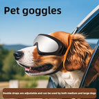Óculos de sol para cães ajustáveis, óculos de sol anti-uv, proteção para os olhos, preto, amplamente utilizado, suprimentos para cães de estimação