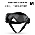 Óculos de Sol Ajustáveis para Cães, Proteção Anti-UV, Óculos de Sol para Animais de Estimação, Óculos de Sol para Cães Amplamente Utilizados, Acessórios para Cães