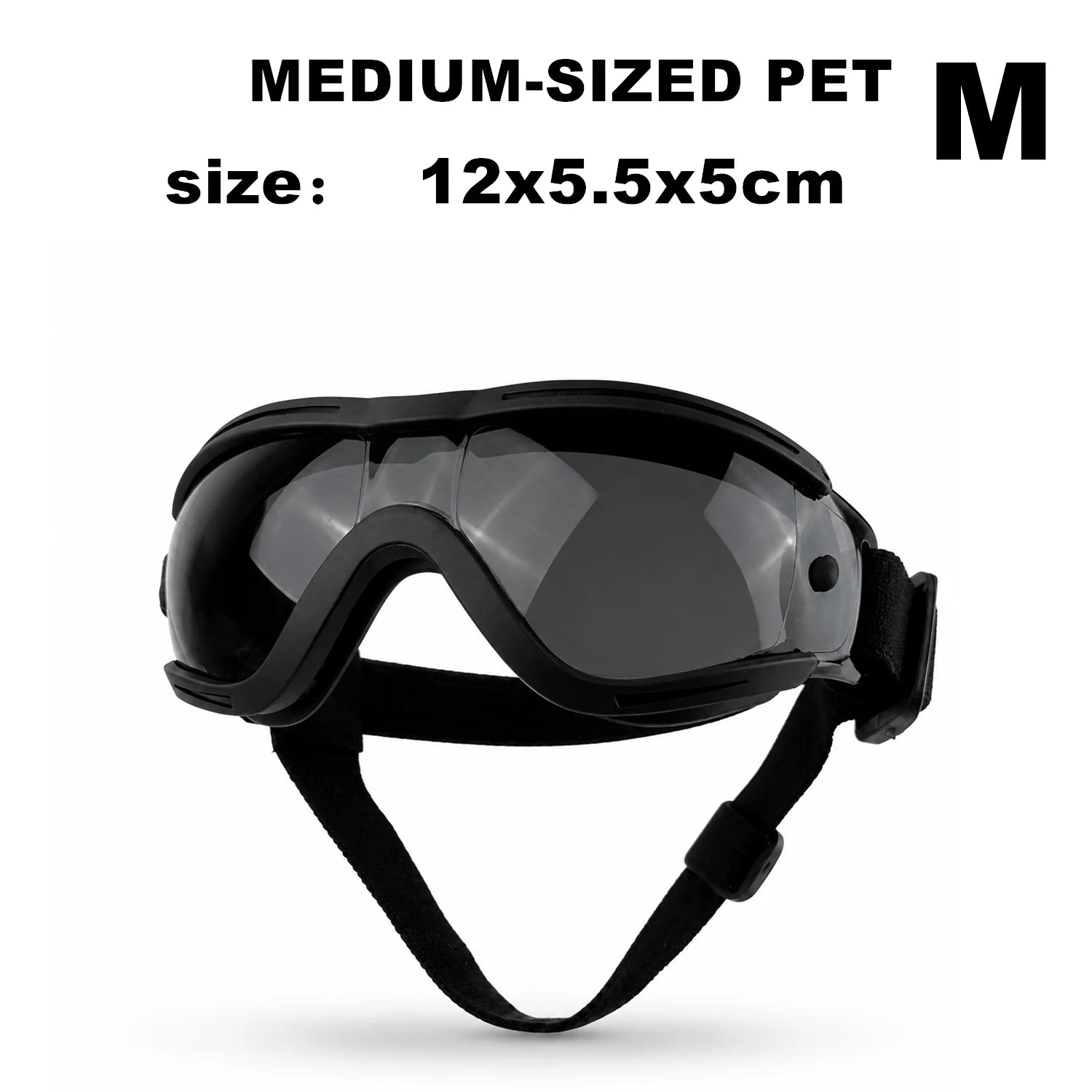 Óculos de Sol Ajustáveis para Cães, Proteção Anti-UV, Óculos de Sol para Animais de Estimação, Óculos de Sol para Cães Amplamente Utilizados, Acessórios para Cães