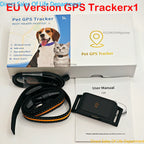 Mini Rastreador GPS 4G para Animais de Estimação, IP67 à Prova d'Água, Localizador em Tempo Real, Coleira Inteligente para Cães e Gatos com Controle por APP