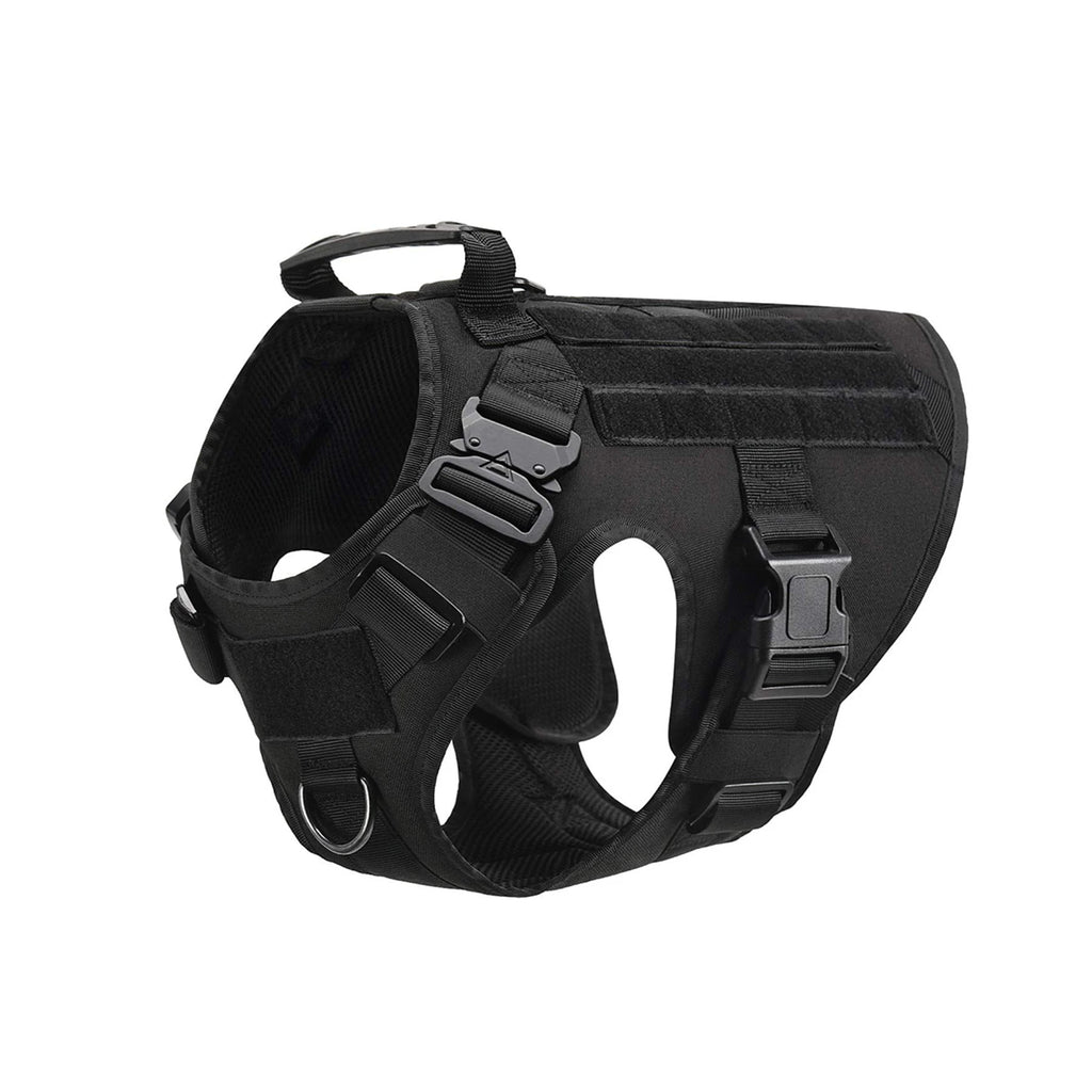 Coleira Tática Militar para Cães Grandes e Médios, Colete de Treinamento para Pastor Alemão e Malinois, Acessórios de Caça para Cães