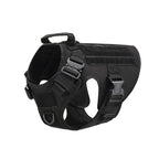 Coleira Tática Militar para Cães Grandes e Médios, Colete de Treinamento para Pastor Alemão e Malinois, Acessórios de Caça para Cães