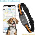 Mini Rastreador GPS 4G para Animais de Estimação, IP67 à Prova d'Água, Localizador em Tempo Real, Coleira Inteligente para Cães e Gatos com Controle por APP