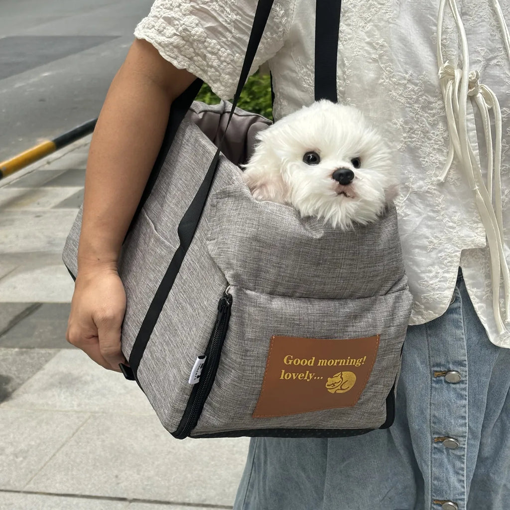 Assento de carro para cães pequenos, console central, assento impulsionador para animais de estimação, carro, filhote de cachorro, portátil, transportador de cães para gatos, bolsa de viagem de segurança