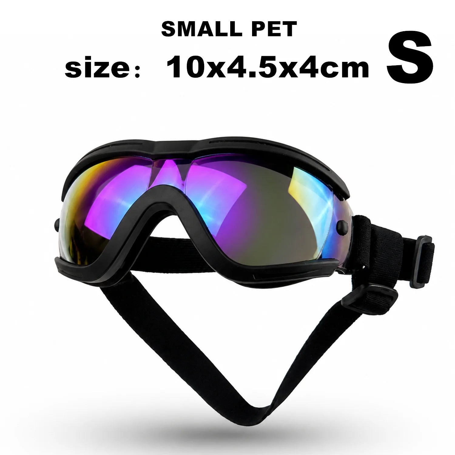 Óculos de Sol Ajustáveis para Cães, Proteção Anti-UV, Óculos de Sol para Animais de Estimação, Óculos de Sol para Cães Amplamente Utilizados, Acessórios para Cães