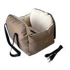 Assento de carro para cachorro com cinto de segurança, quatro estações, universal, almofada para ninho, lavável, cães, gatos, sofá, cama, colchão de viagem