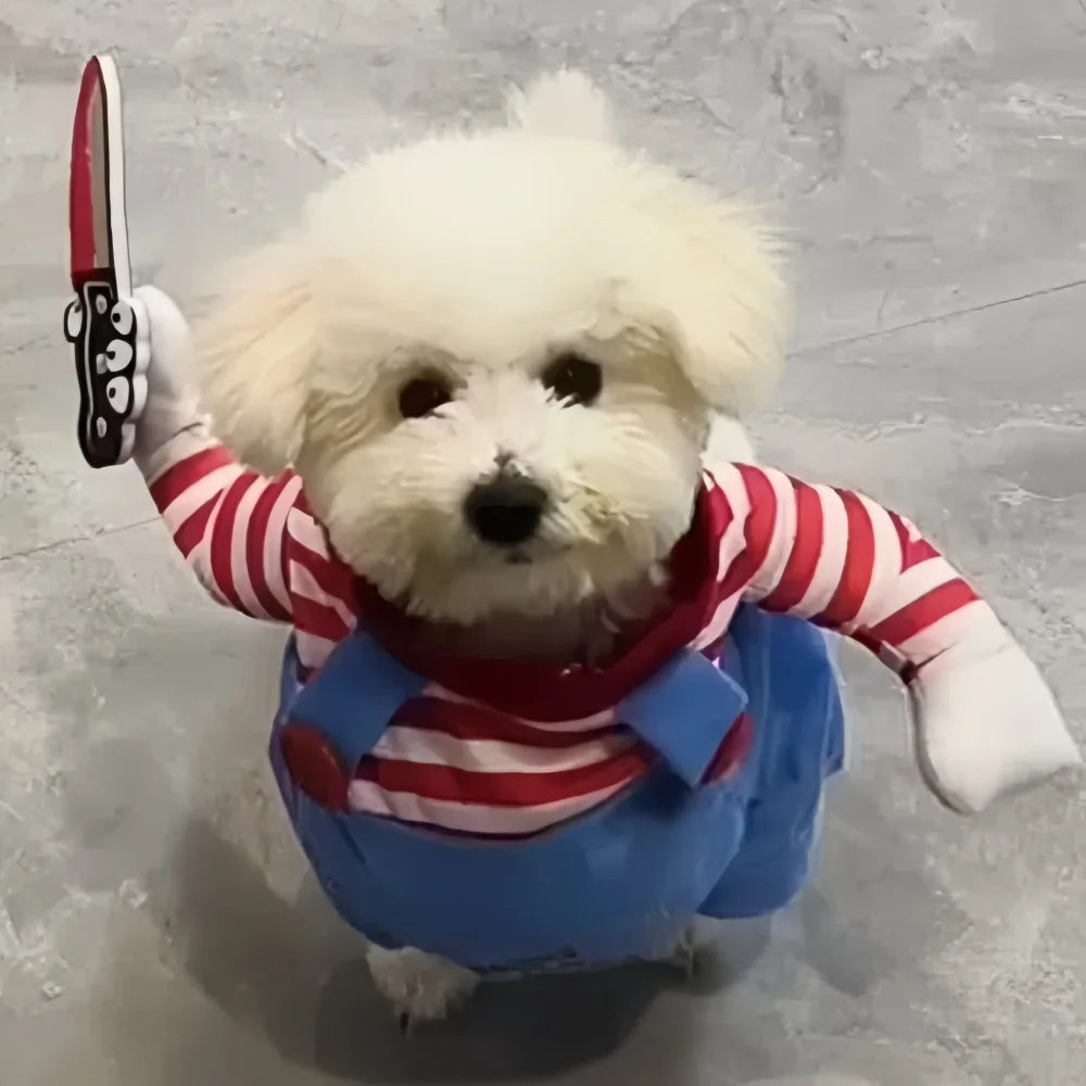 Halloween engraçado roupas para cães pequenos médios grandes gatos cosplay animais de estimação vestir-se filhote de cachorro pulôver chihuahua traje festa roupas para animais de estimação