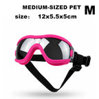 Óculos de Sol Ajustáveis para Cães, Proteção Anti-UV, Óculos de Sol para Animais de Estimação, Óculos de Sol para Cães Amplamente Utilizados, Acessórios para Cães