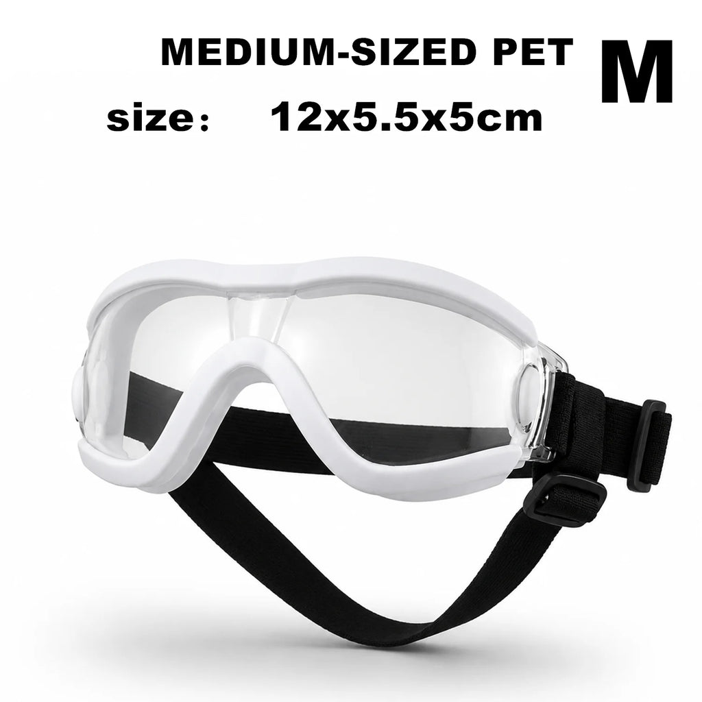 Óculos de Sol Ajustáveis para Cães, Proteção Anti-UV, Óculos de Sol para Animais de Estimação, Óculos de Sol para Cães Amplamente Utilizados, Acessórios para Cães