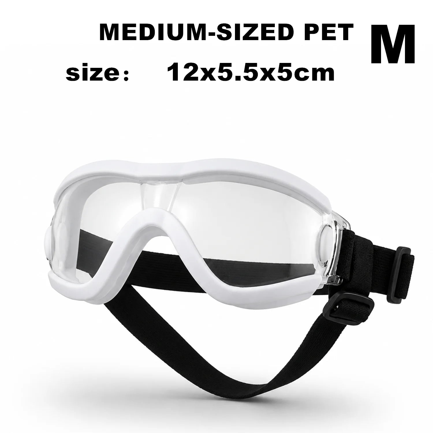 Óculos de Sol Ajustáveis para Cães, Proteção Anti-UV, Óculos de Sol para Animais de Estimação, Óculos de Sol para Cães Amplamente Utilizados, Acessórios para Cães