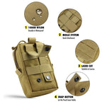 3 pçs sacos táticos do cão anexando no arnês colete 2 pçs bolsa moles e 1 cinto suporte de garrafa cintura militar treinamento transportadora