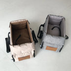 Assento de carro para cães pequenos, console central, assento impulsionador para animais de estimação, carro, filhote de cachorro, portátil, transportador de cães para gatos, bolsa de viagem de segurança